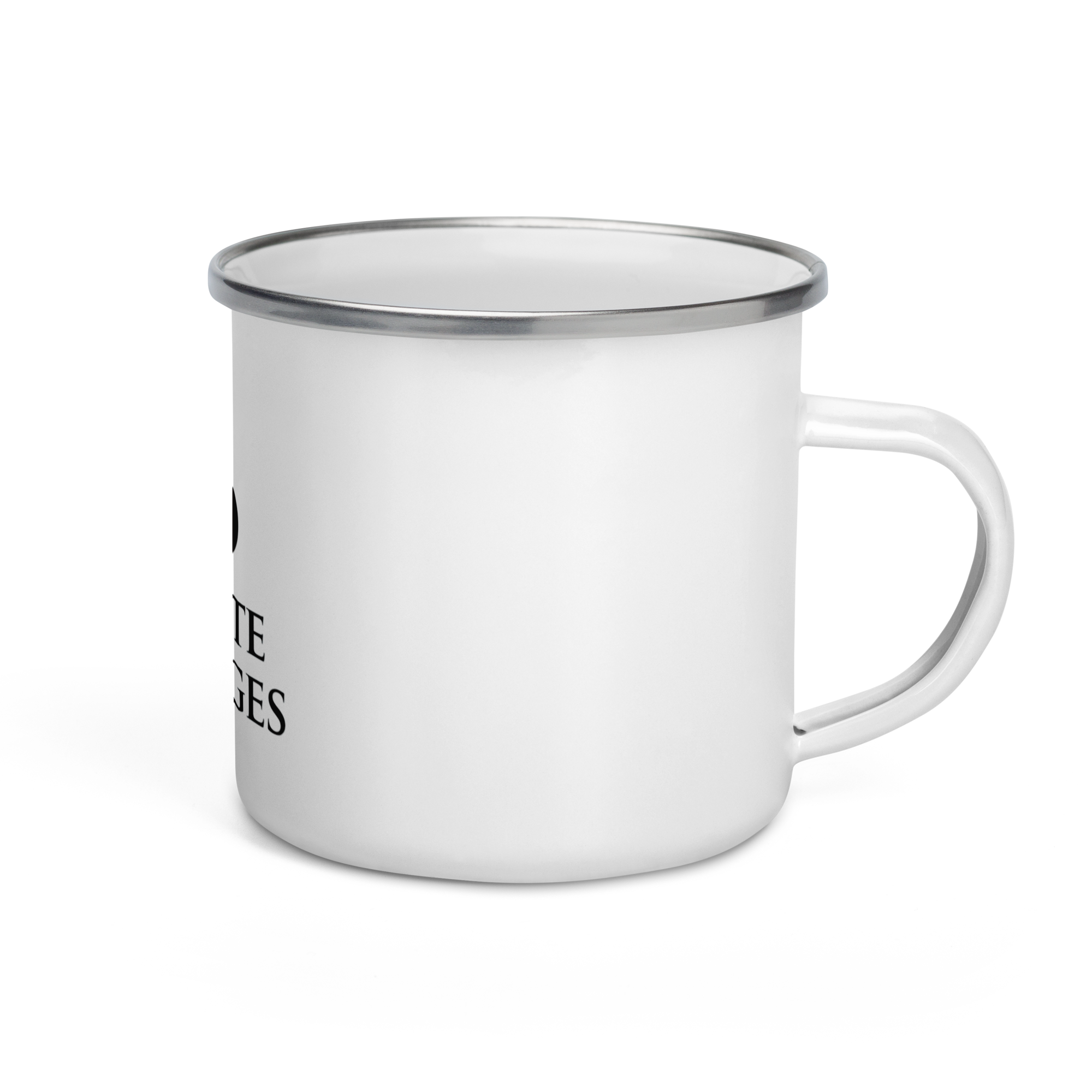 White Infinite Mug