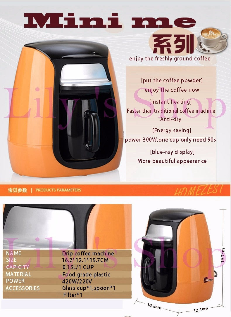 small coffee machine coffee powder version household coffee machine travel  coffee machine
