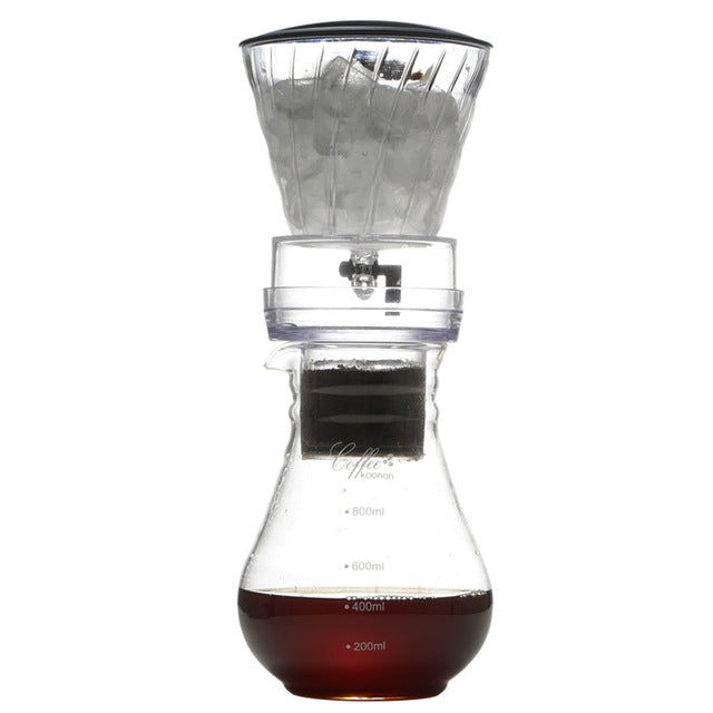 Cold Brew Coffee Maker Portable Iced Coffee Dripper 600ml Slow